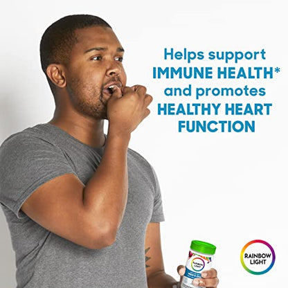 Rainbow Light Multivitamin for Men, Vitamin C, D & Zinc, Probiotics, Men's One