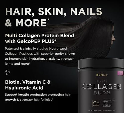Super Collagen Burn - Premium Multi Collagen Powder for Women Weight Loss & Beauty