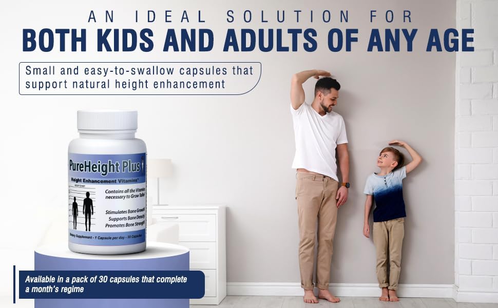 PureHeight Plus Height Enhancement Vitamins