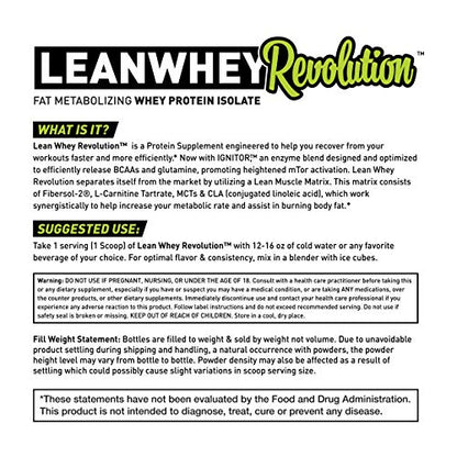 Musclesport Lean Whey Revolution™ Protein Powder - Whey Protein Isolate