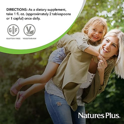 NaturesPlus Source of Life Prenatal Liquid, Tropical Fruit - 30 fl oz - Multivitamin