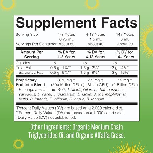 MaryRuth Organics USDA Organic Liquid Probiotic, Digestive Health, Probiotics for Women