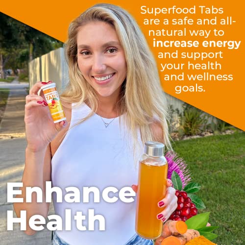 skinnytabs Superfood Tabs Detox Cleanse Drink - Fizzy Nutrition Supplement