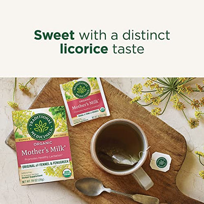 Traditional Medicinals Tea, Organic Mother's Milk, Promotes Healthy Lactation