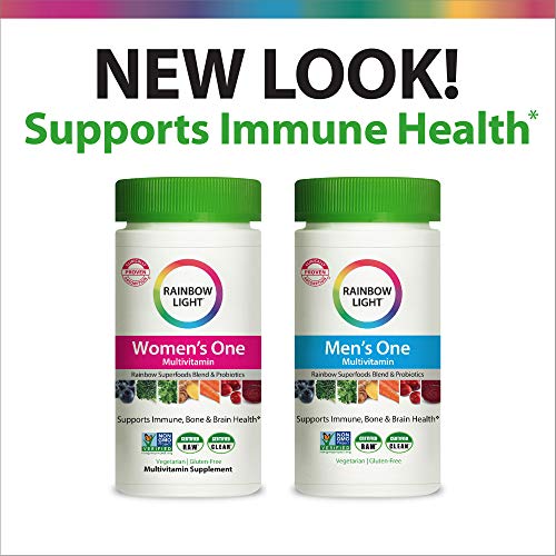 Rainbow Light Once Daily Multi-Vitamin Bundle Pack - Men's One and Women's One