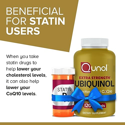 Qunol Ubiquinol CoQ10 200mg Softgels, Powerful Antioxidant for Heart and Vascular Health