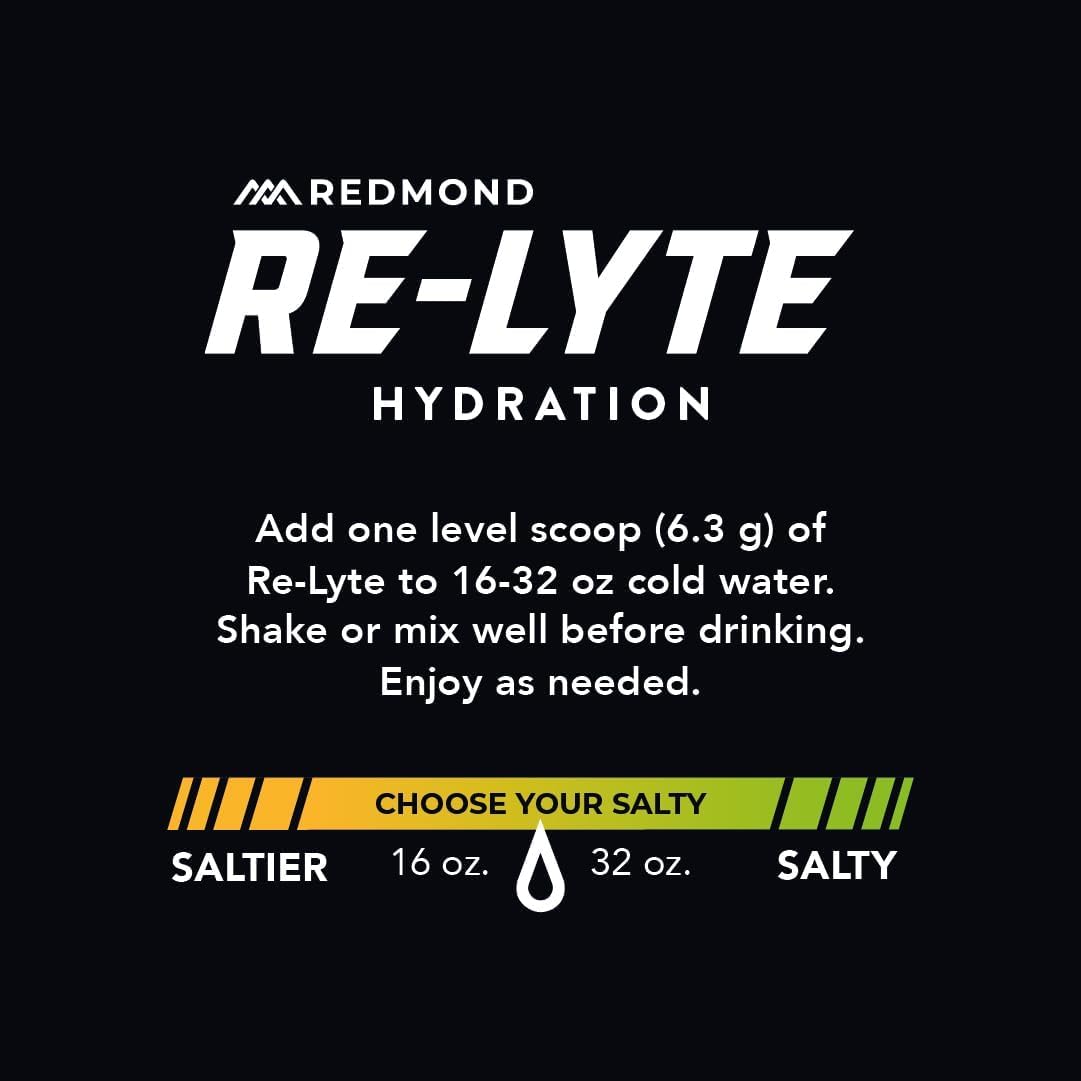 REDMOND Re-Lyte Sugar Free Electrolyte Powder Packets (Variety Pack) 30ct | Zero Sugar Electrolytes, Hydration Packets