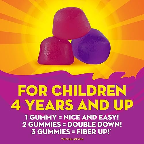 Metamucil Kids Fiber Supplement Gummies, 120ct Gummies