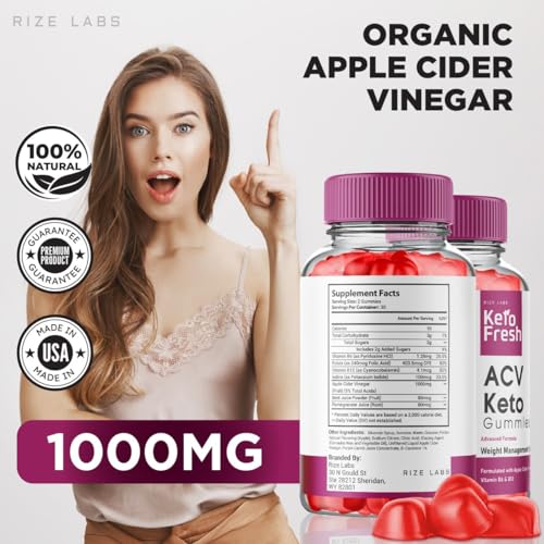 (3 Pack) Keto Fresh ACV Gummies, Keto Fresh ACV Gummies for Advanced Weight Loss