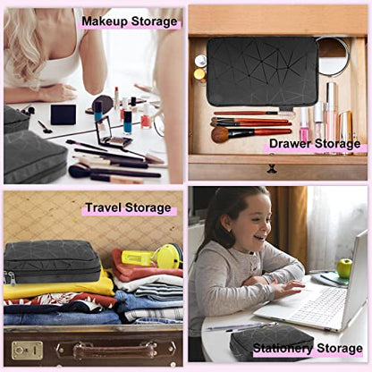 SIDESUGAR PU Leather Sanitary Napkin Storage Bag Small Make Up Bag Travel Cosmetic Bag Menstrual