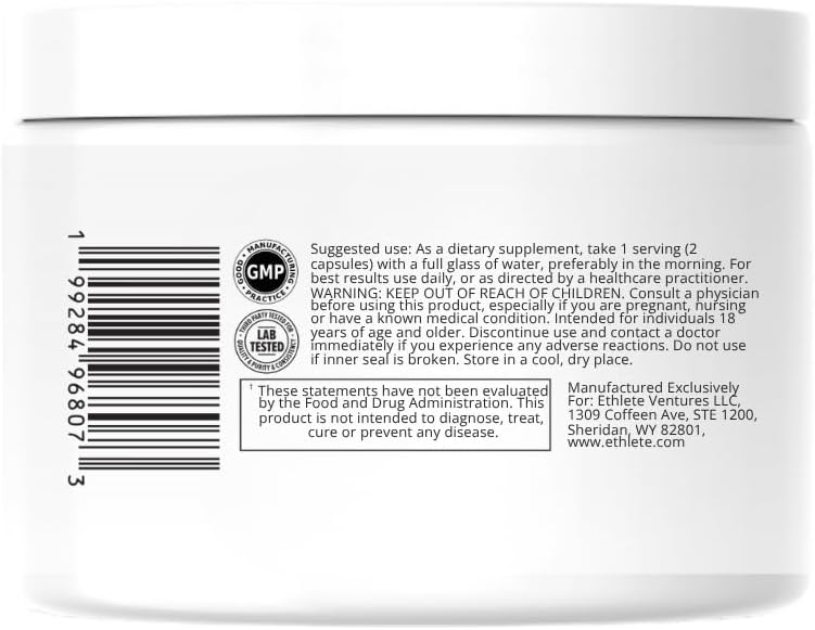 NAD+ Longevity + Energy Supplements with NMN + Trans-Resveratrol