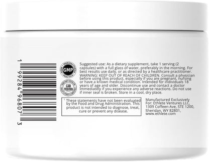 NAD+ Longevity + Energy Supplements with NMN + Trans-Resveratrol