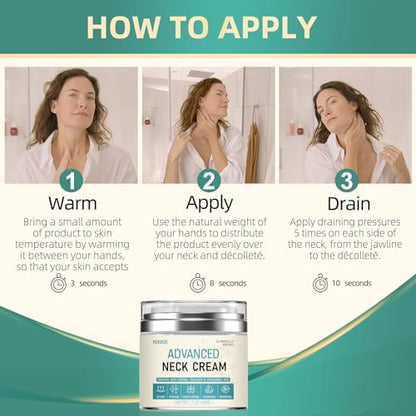 Neck Cream for Tightening Firming: Instant Face Lift Cream - Wrinkle Cream for Women