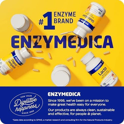 Enzymedica Natto-K Capsules, Vegan, Gluten Free, Kosher - 90 Capsules