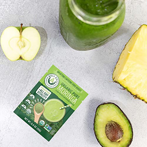 Kuli Kuli Moringa Oleifera Organic Leaf Powder & Green Smoothie, 100% Pure USDA