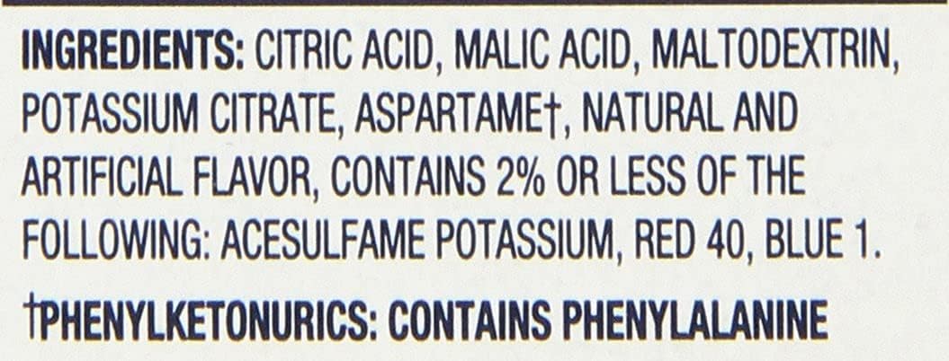 Jolly Rancher Blue Raspberry Singles To Go Drink Mix - 0.65 oz, Pack of 4