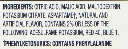 Jolly Rancher Blue Raspberry Singles To Go Drink Mix - 0.65 oz, Pack of 4
