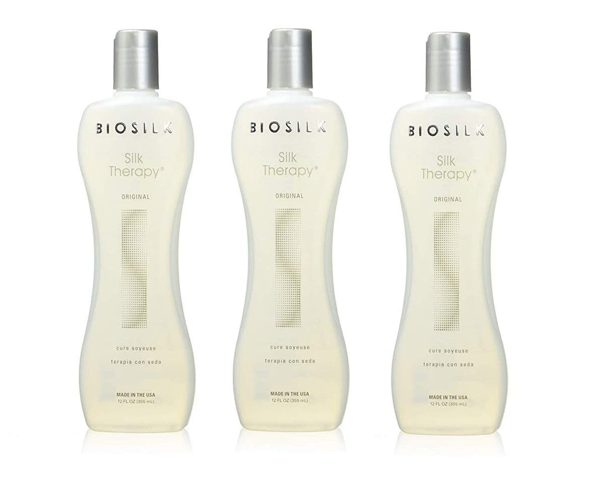 Biosilk Silk Therapy Original Cure, 12 oz (Pack of 3)