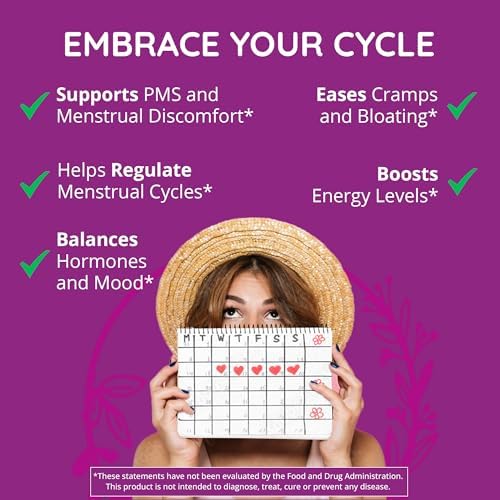 Happy Healthy Hippie PeriPeace Supplements for Women & Go with The Flow Hormone Balance for Women