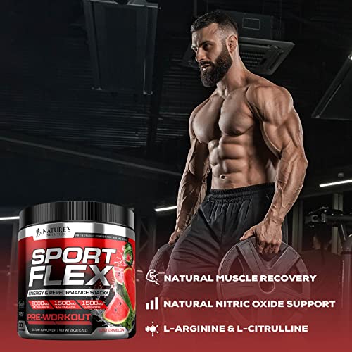 Pre Workout Powder with Beta Alanine, L-Citrulline & L-Arginine | PreWorkout Energy Powder