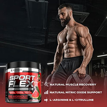 Pre Workout Powder with Beta Alanine, L-Citrulline & L-Arginine | PreWorkout Energy Powder