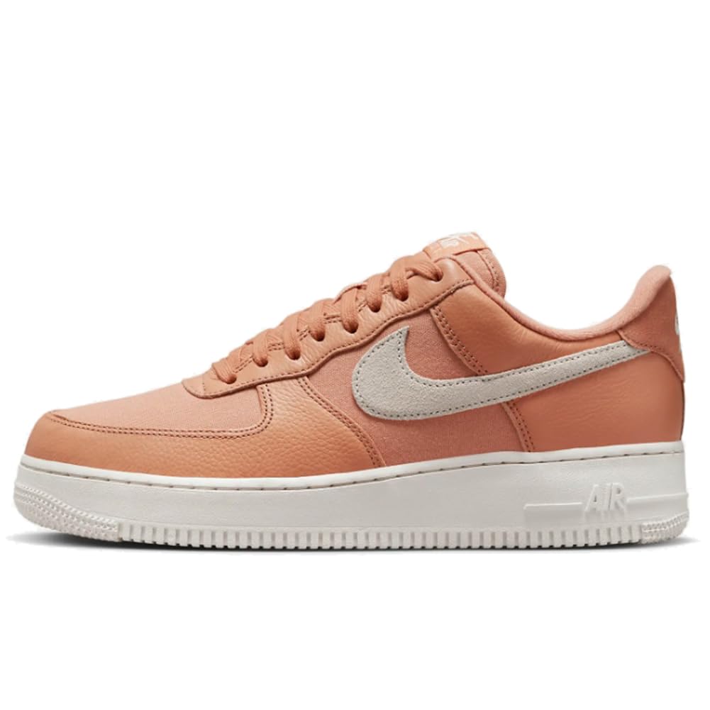 Nike Air Force 1 '07 LX NBHD Men's Shoes (DV7186-200, Brown) Size 13