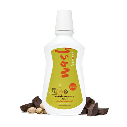SuperMouth Nano Hydroxyapatite Fluoride Mouthwash, Vanilla