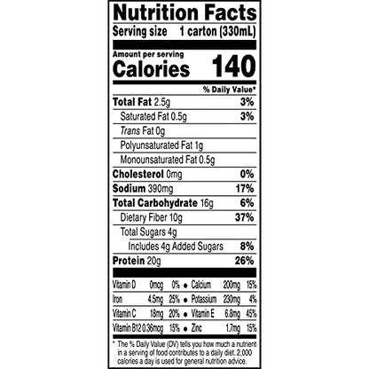 Evolve Plant Based Protein Shake, Chocolate Caramel, 20g Vegan Protein, Dairy Free