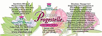 Progestelle Progesterone Skin Oil Purer Than Progesterone Cream for Women, Bioidentical, Natural
