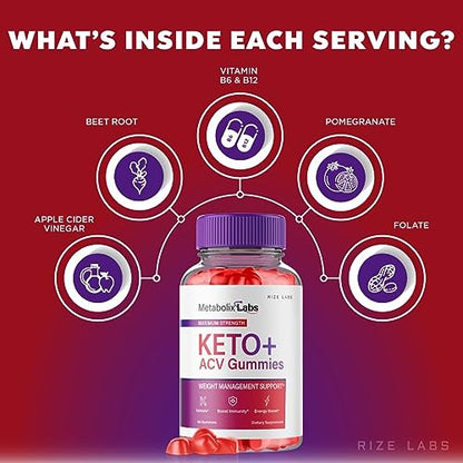 Metabolix Labs Keto ACV Gummies - Metabolix Labs Keto Plus ACV Gummies MetabolixLabs