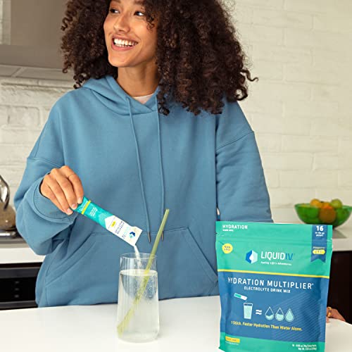 Liquid I.V. Hydration Multiplier - Lemon Lime - Hydration Powder Packets | Electrolyte