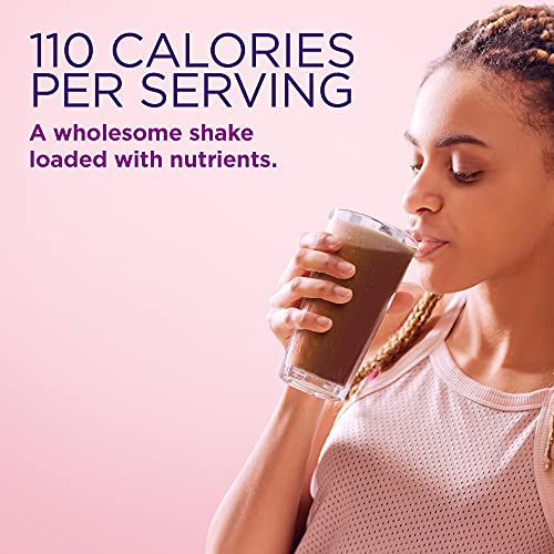 Nature's Bounty Complete Protein & Vitamin Shake Mix with Collagen & Fiber, Contains Vitamin C