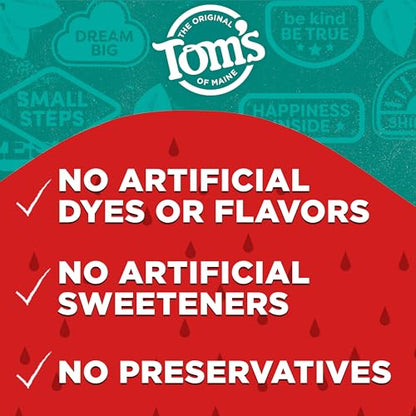 Tom's of Maine ADA Approved Fluoride Children's Toothpaste, Natural Toothpaste