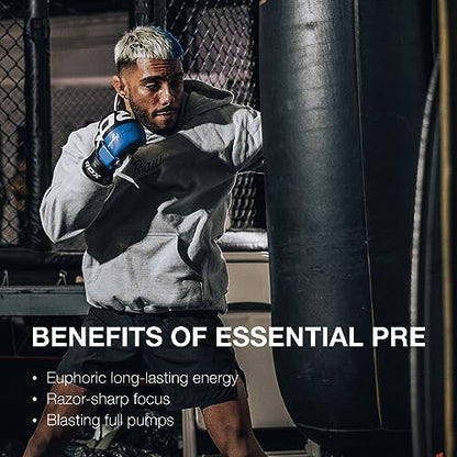 RAW Essential Pre-Workout Powder (Sour Watermelon) - Chris Bumstead Sports Nutrition