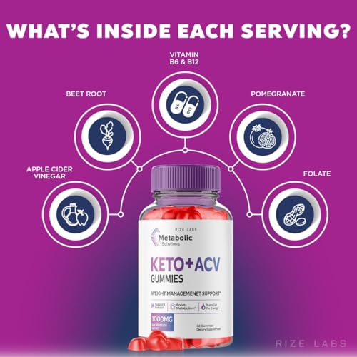 Metabolic Solutions Keto ACV Gummies, Metabolic Solutions Keto+ACV Gummies for Weight Health