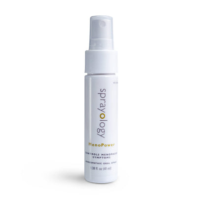 Sprayology MenoPower - Therapeutic Oral Spray for Natural Menopause Symptom and Hot Flash Relief