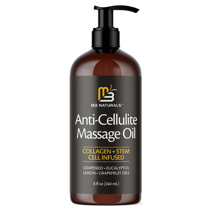 Arabica Coffee Foot Hand and Body Scrub & Anti Cellulite Massage Oil and Firm Dry Brush Kit