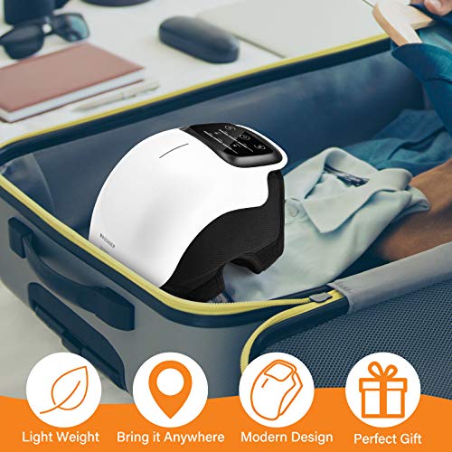 FORTHiQ Cordless Knee Massager, FDA Registered, Infrared Heat and Vibration Knee Pain Relief