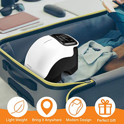 FORTHiQ Cordless Knee Massager, FDA Registered, Infrared Heat and Vibration Knee Pain Relief