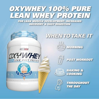 EHPlabs OxyWhey Whey Protein Isolate Powder - 25g of Whey Isolate Protein Powder
