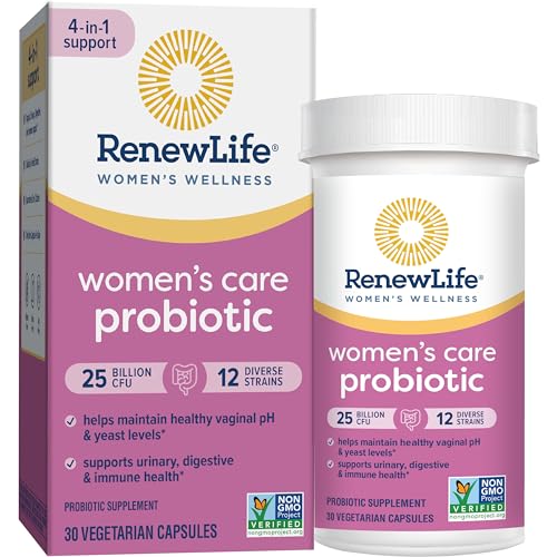 Renew Life Probiotics for Women, 50 Billion CFU Guaranteed, Probiotic