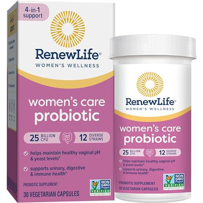 Renew Life Probiotics for Women, 50 Billion CFU Guaranteed, Probiotic
