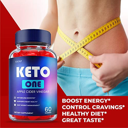 (2 Pack) Keto One Gummies Advanced - Official Formula, Vegan - Keto One Gummies