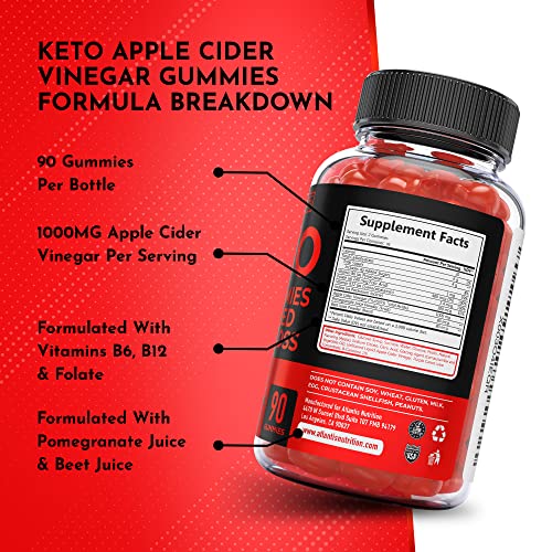 Keto ACV Gummies for Weight Loss - Supports Digestion, Advanced Weight Loss, Detox