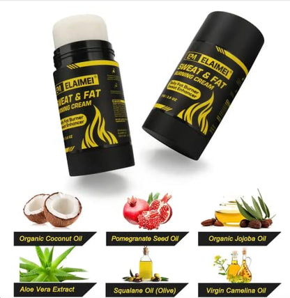 Hot Gel Cream Stick | Slimming Fat Burning Booty Lifting Cellulite Cream | Workout Enhance