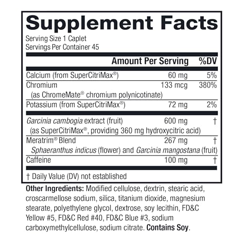 MetaboLife Ultra - Dietary Supplement - Hunger Supplement for Women & Men - 800 mg