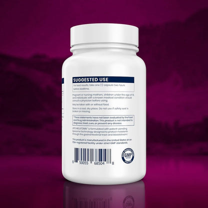 Renue By Science Melatonin | Liposomal Melatonina Supplement | 90 High Strength Melatonin Capsules - 1mg Melatonin per Serving | Sleep Aid Melatonin | Non-GMO | Made in The USA & Third-Party Tested