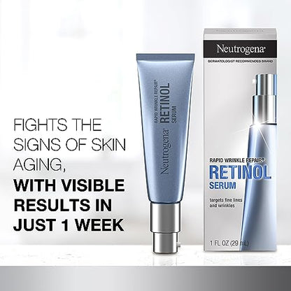 Neutrogena Rapid Wrinkle Repair Retinol Anti-Wrinkle Face Serum with Hyaluronic