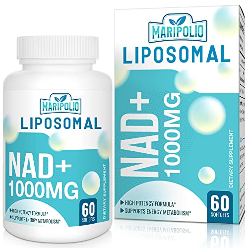 Liposomal NAD+ Supplement 1000 mg | Highest NAD Pontecy | Max Absorption | Pure NAD