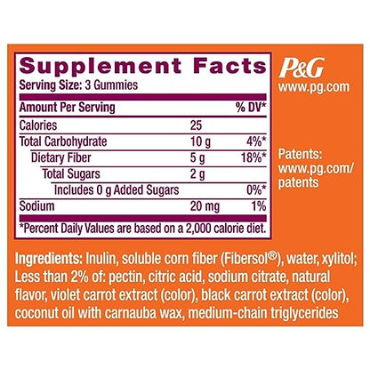 Metamucil Kids Fiber Supplement Gummies, 120ct Gummies